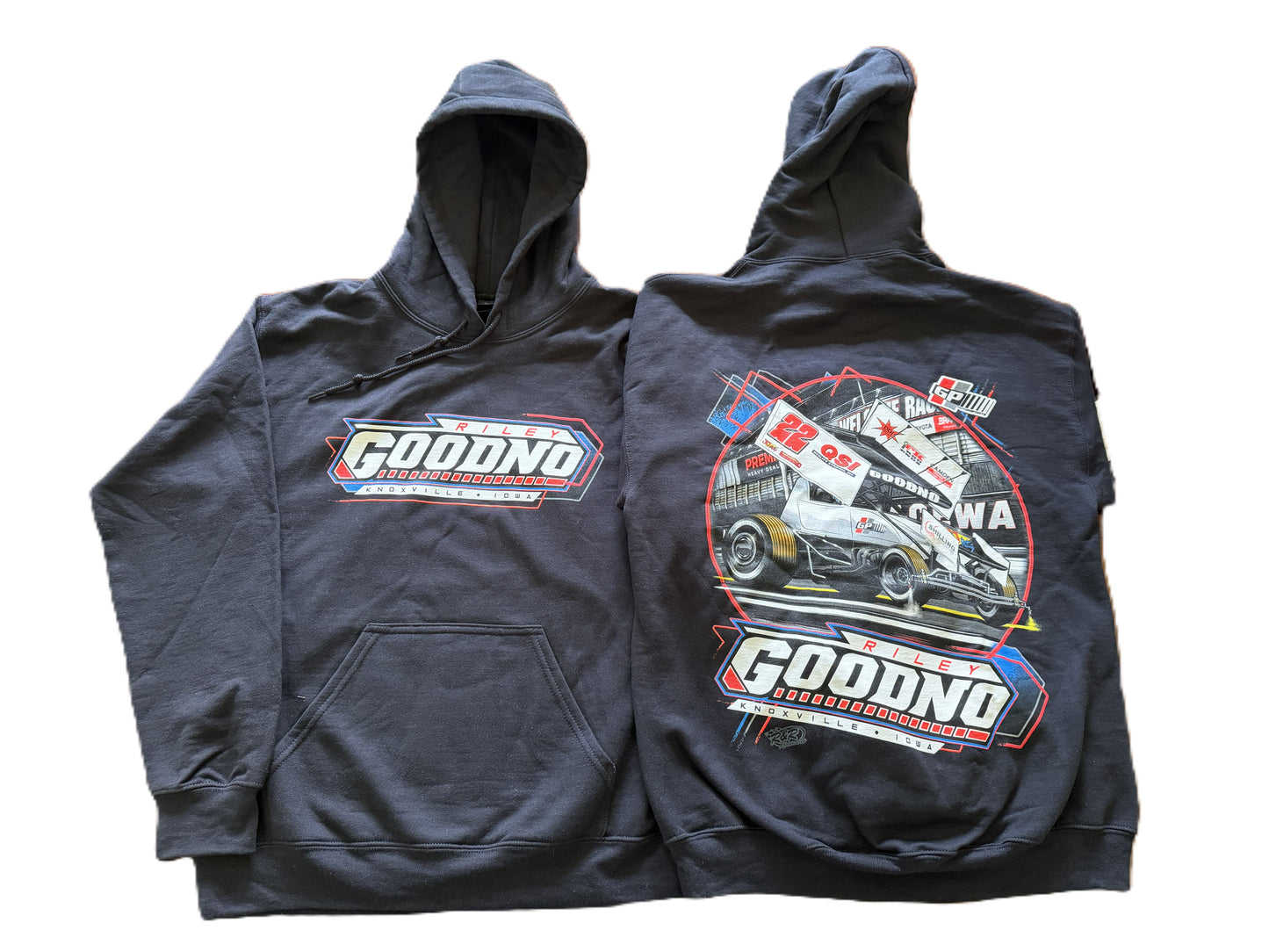 Gildan Hooded Sweatshirt Black