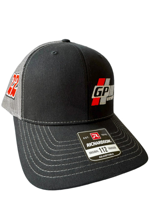 Richardson trucker black hat