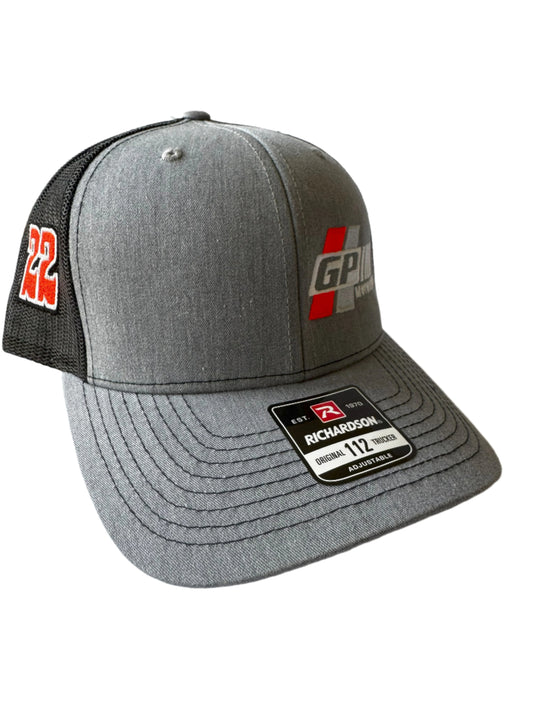 Richardson trucker gray hat